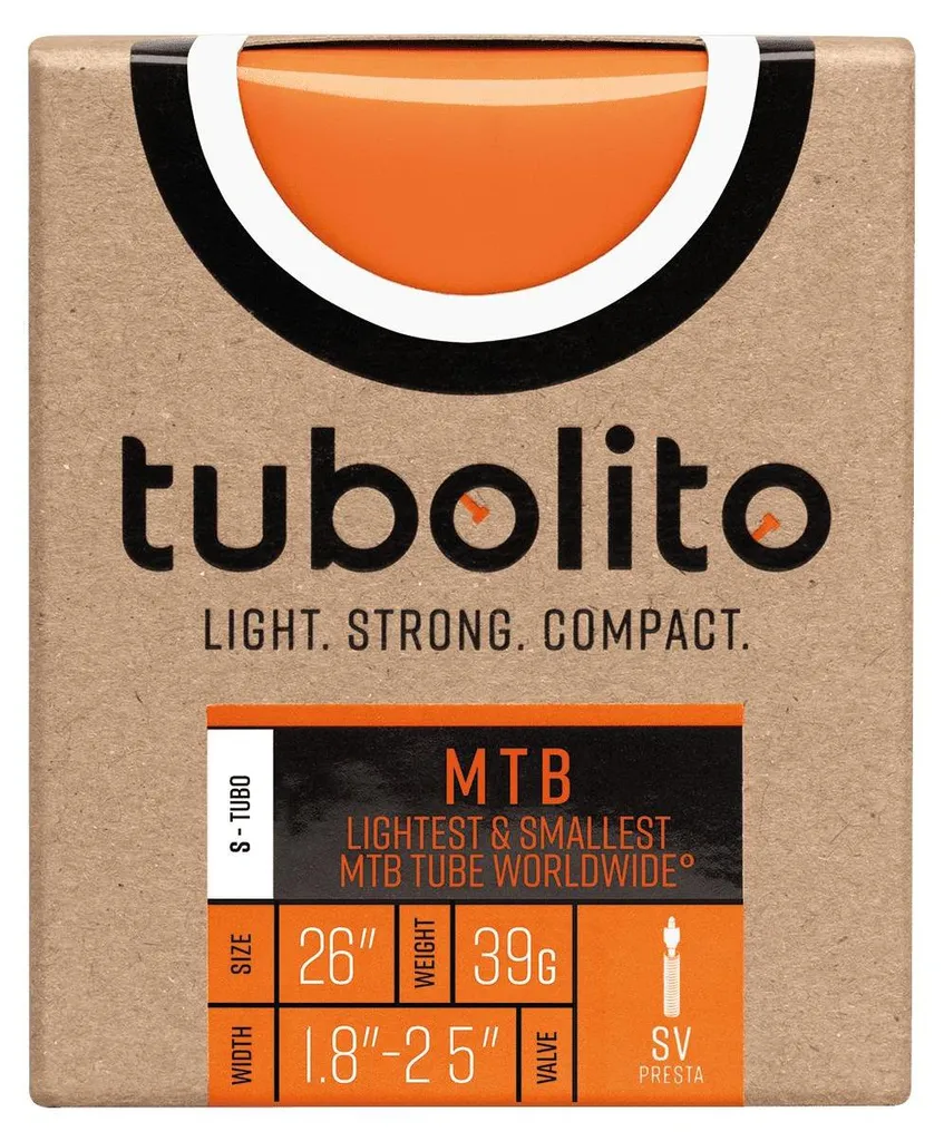 Chambre à air de secours VTT 26 pouces Tubolito S-Tubo ultra compacte