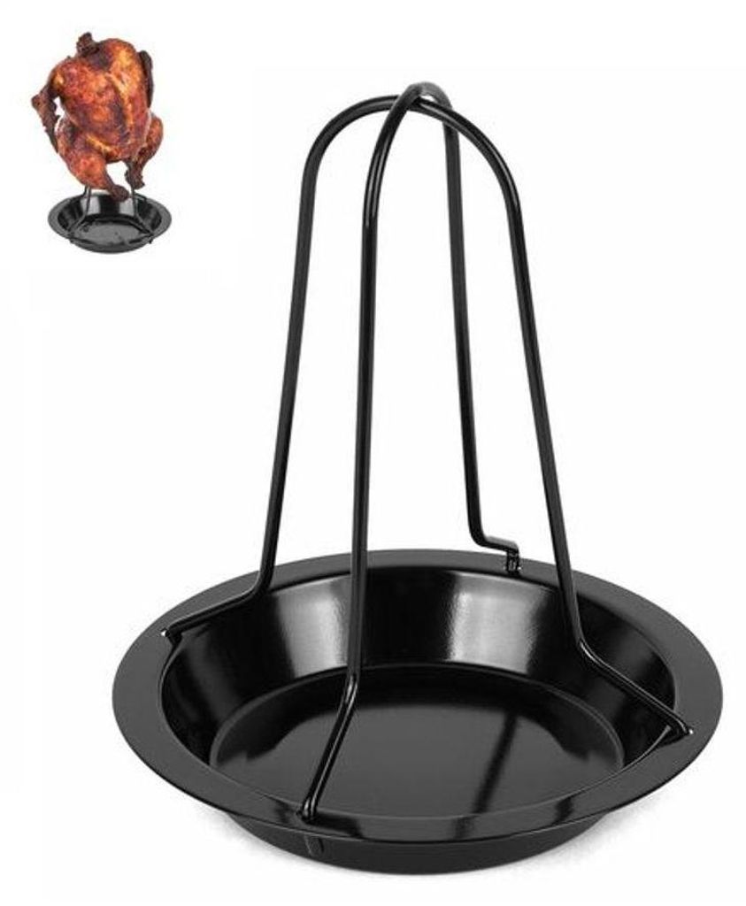 Grille de cuisson du poulet avec fond 17X17X20Cm Image du produit 
