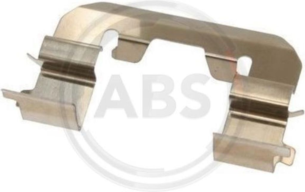 A.B.S. 1719Q Zubehörsatz, Scheibenbremsbeläge OE 5811674000 kompatibel mit Santa Fe, Sorento