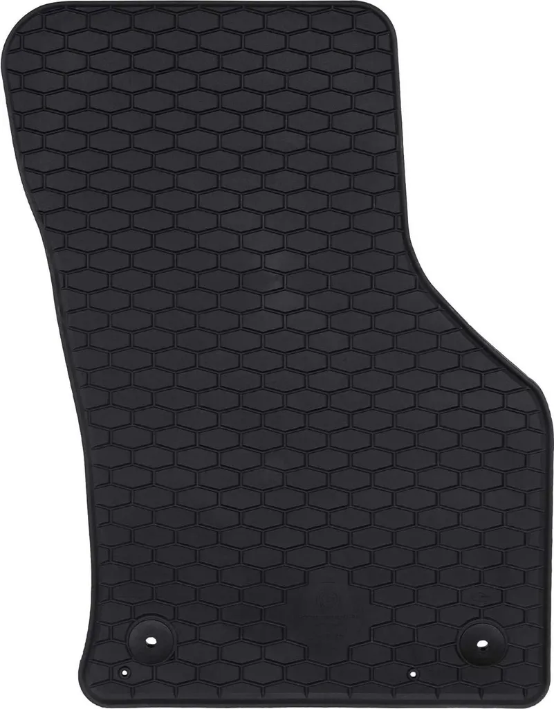 Tapis de voiture vidaXL 4 pièces en caoutchouc antidérapant et étanche