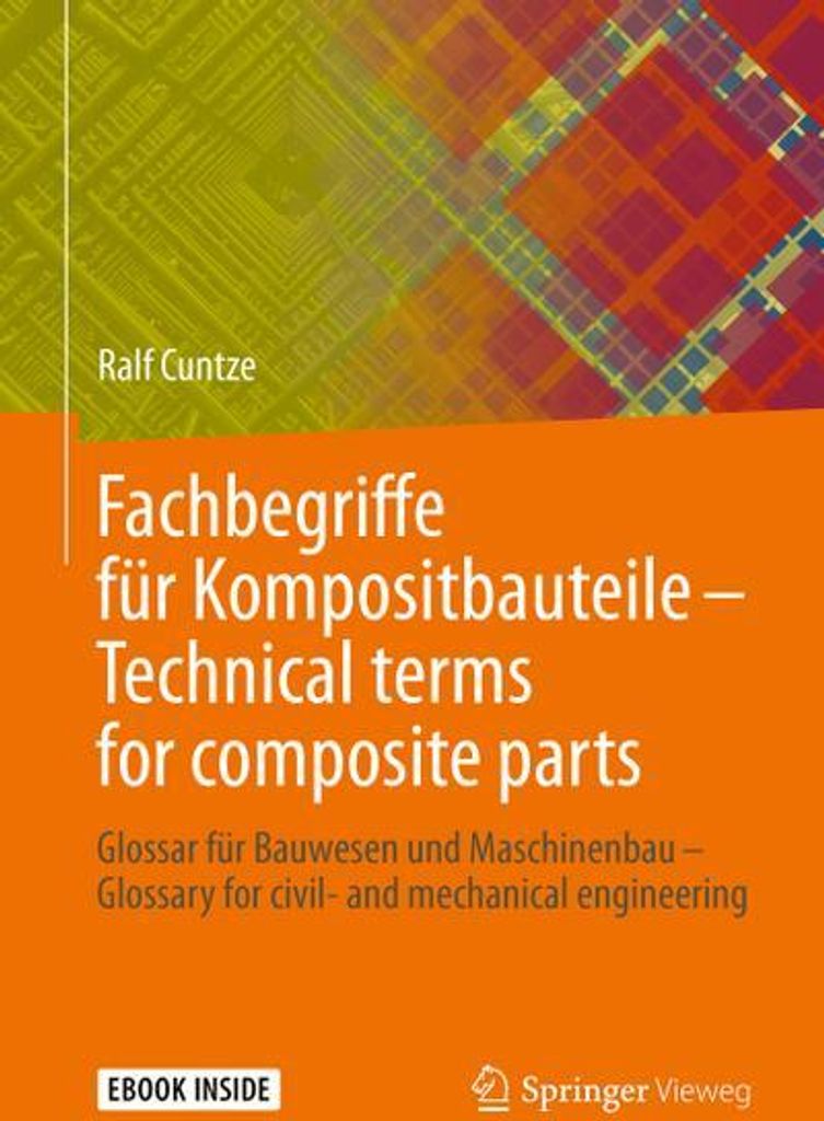 Fachbegriffe für Kompositbauteile - Technical terms for composite parts