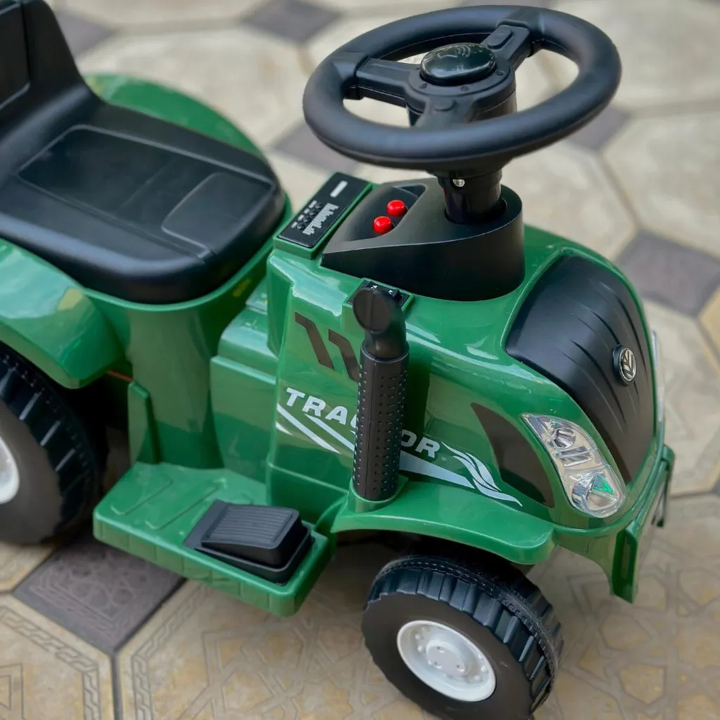 Tracteur enfant silencieux Z220Z avec remorque et bruits interactifs - 4