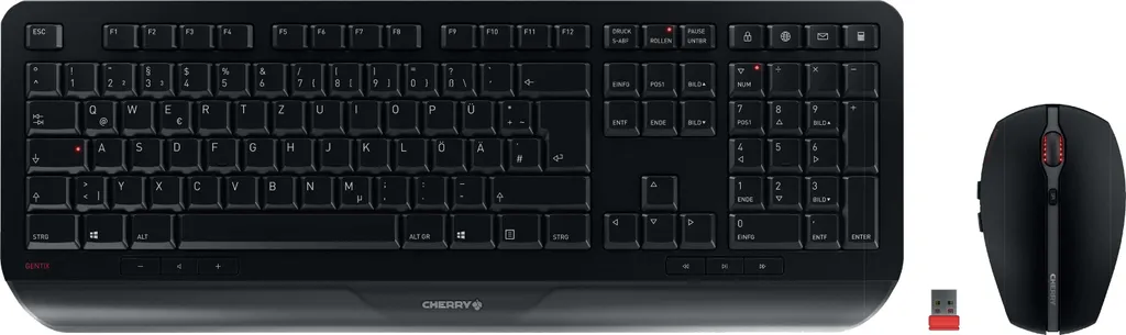 Cherry Wireless Combo Gentix JD-7000DE-2 - Ensemble Clavier et Souris - 9