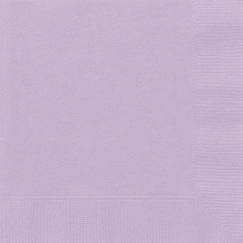 50 grosse Servietten lavendel 33 x 33 cm Produktbild 
