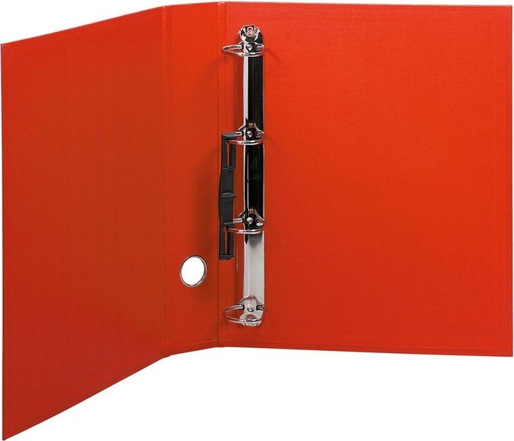 Classeur à anneaux XXL A4 plastique 4 anneaux 60mm rouge Image du produit 