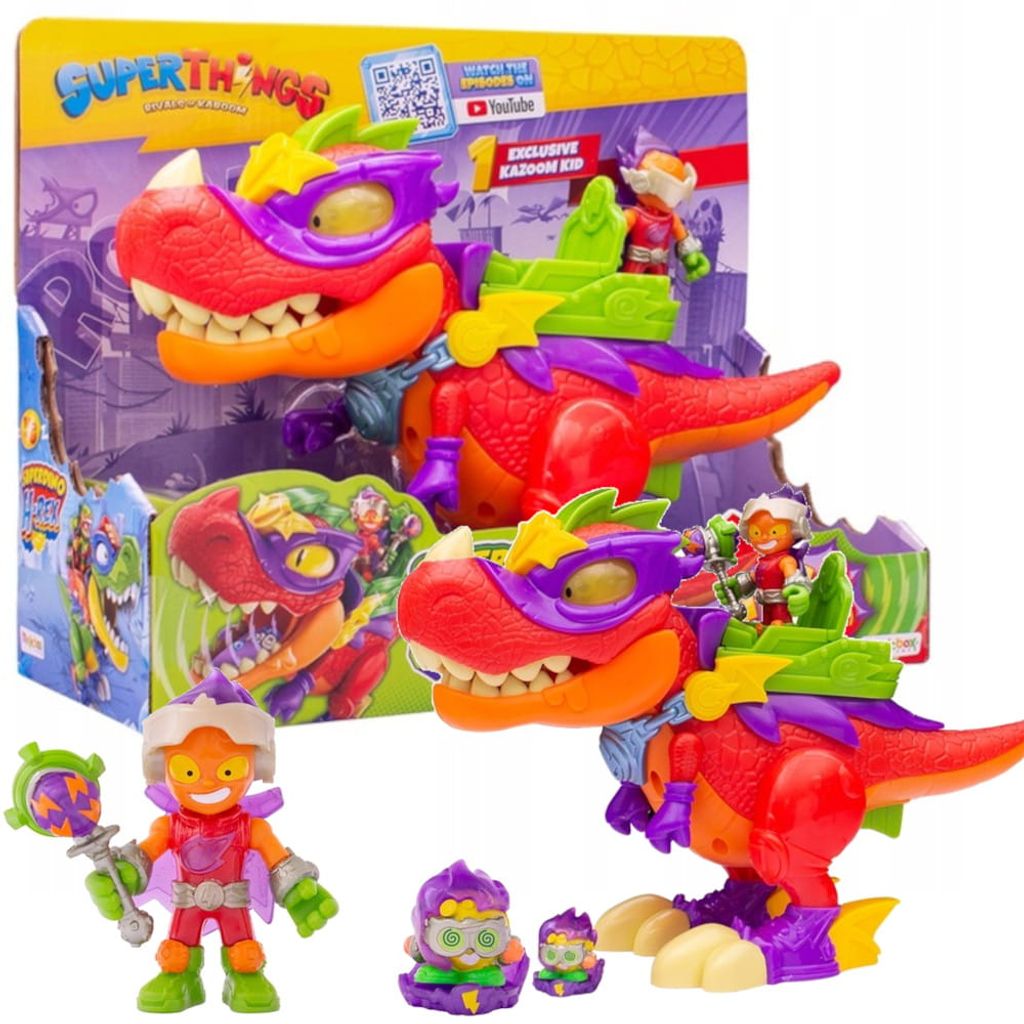 Super Things Zings SuperDino V-REX dinosaurus Magic Box Obrázok produktu 