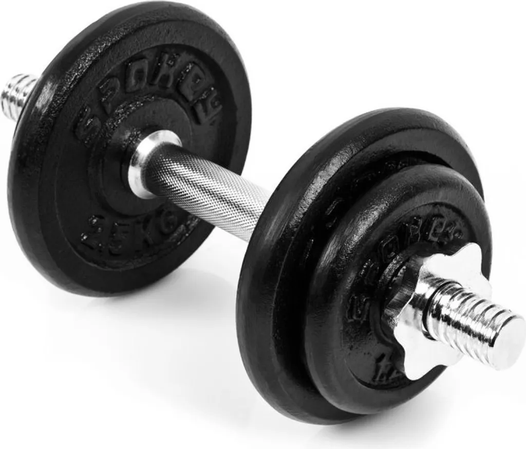 Équipement de sport à domicile : Haltère 9,5 kg Spokey Egir SPK-944478