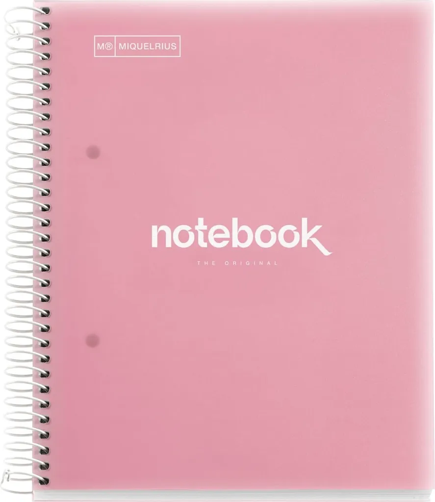 MIQUELRIUS MR46105 MIQUELRIUS Collegeblock "Taccuino EMOZIONI", DIN A5, rosa