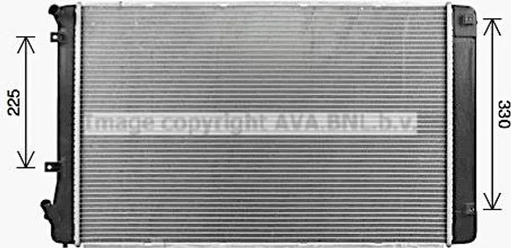 Radiateur AVA KA2332 pour Ioniq et Niro - Batterie de traction 25308G2000