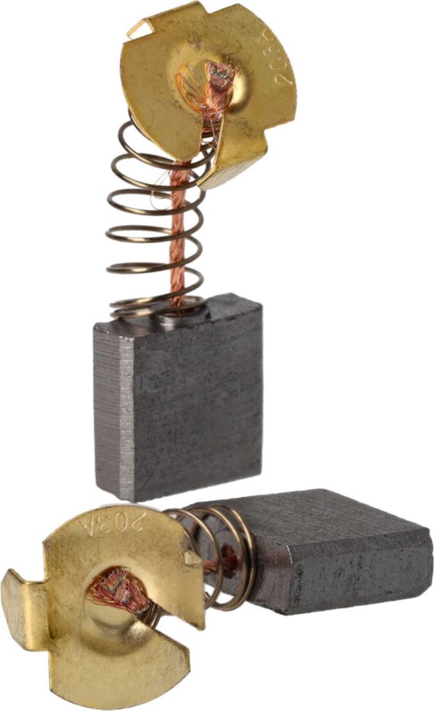 vhbw 2x Kohlebürste 7 x 18 x 16 mm kompatibel mit Makita MT240, LC1230, 5143R, 5104S, KP312S, 5903R, 2414NB, 2414B, 3612, 5103R, 3612C Elektrowerk...