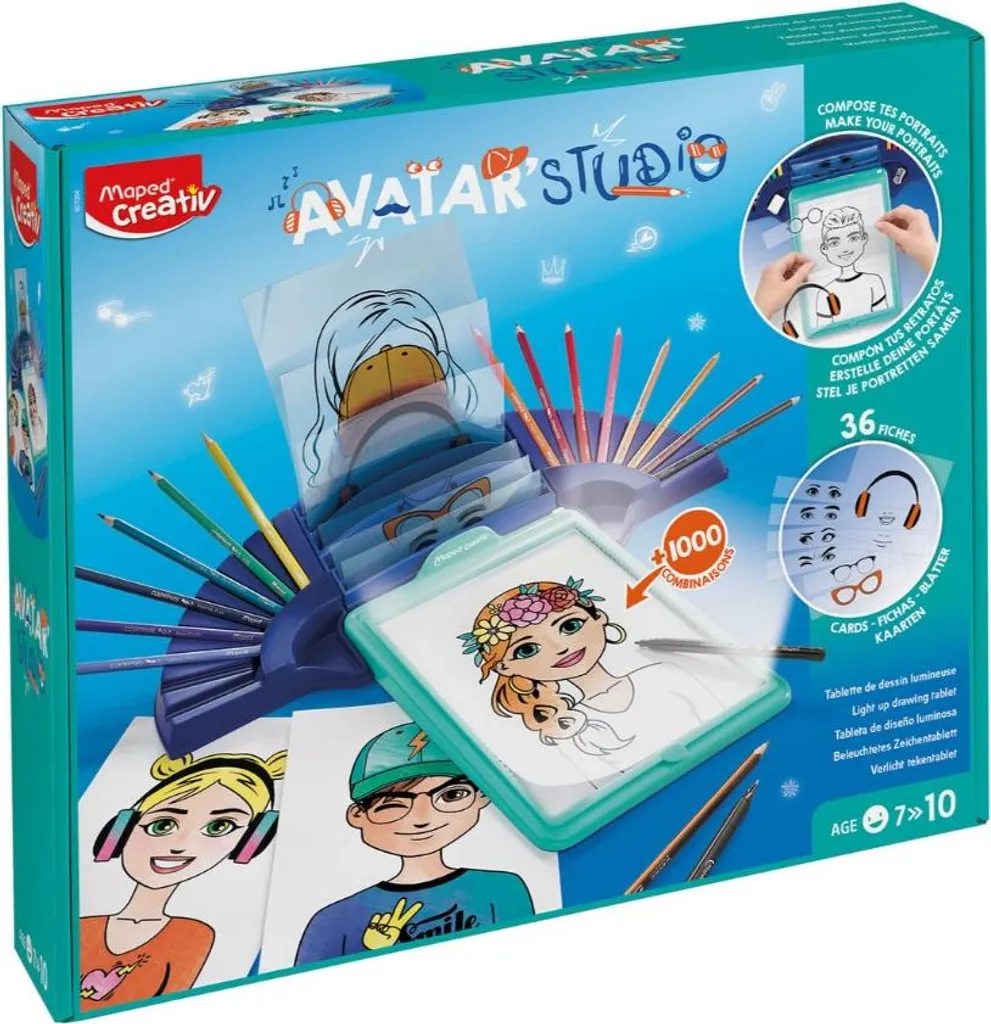 Prezzo Maped 907064 Creativ Tavolo Luminoso LED Avatar Studio Offerta