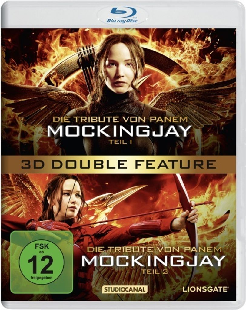 Die Tribute von Panem - Mockingjay Teil 1 & Teil 2 - Double Feature (2 3D B