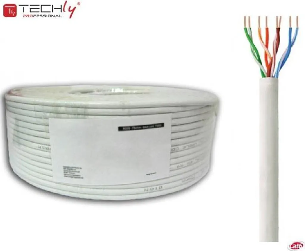 Câble Ethernet 100m Cat6 Techly : stoppez les problèmes de connexion