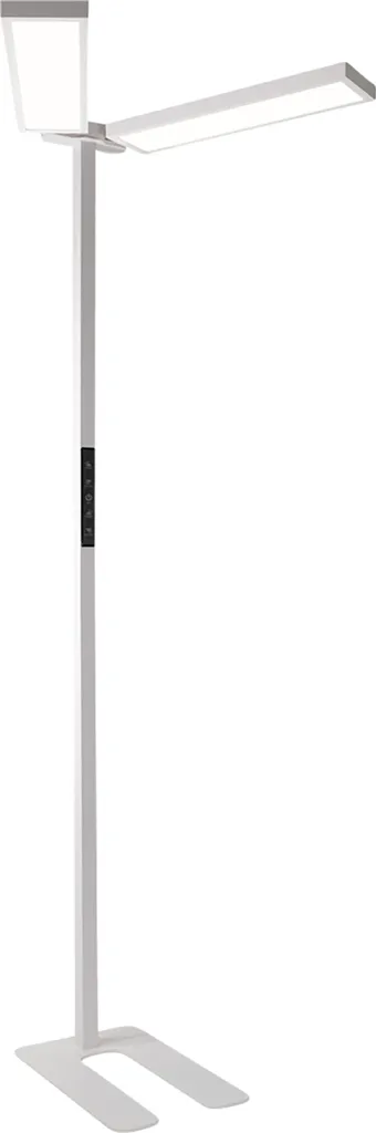Lampadaire Bureau Télétravail LED 120W Blanc Up/Down 4000K Silencieux