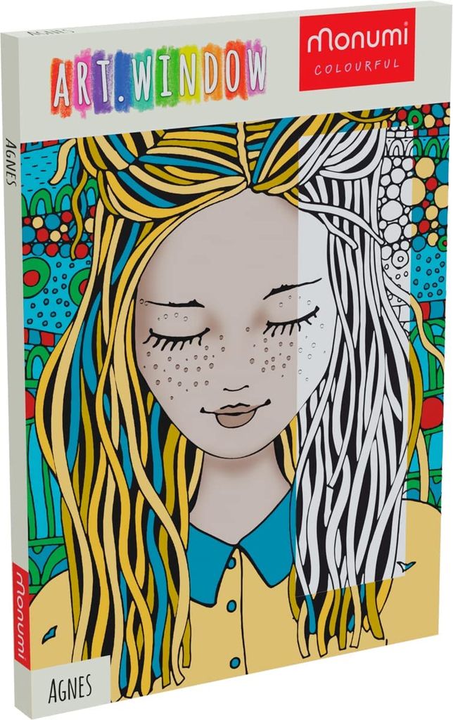 Art Teens Omalovánky "Agnes" od Monumi Obrázek produktu 