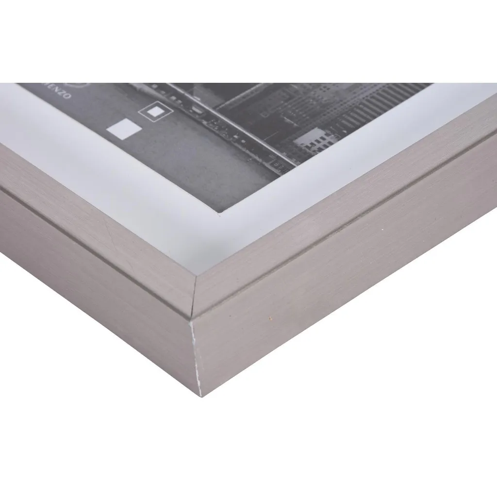 Offerta Cornice Henzo 50x70 Grigio Metallizzato + Passepartout 40x60 - 4