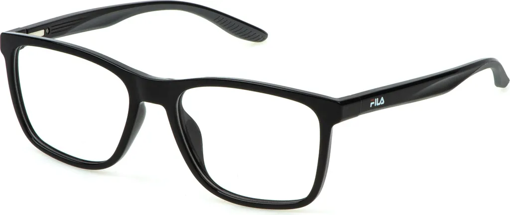 Lunettes de vue Fila VFI709 Finition noire brillante et ergonomie parfaite