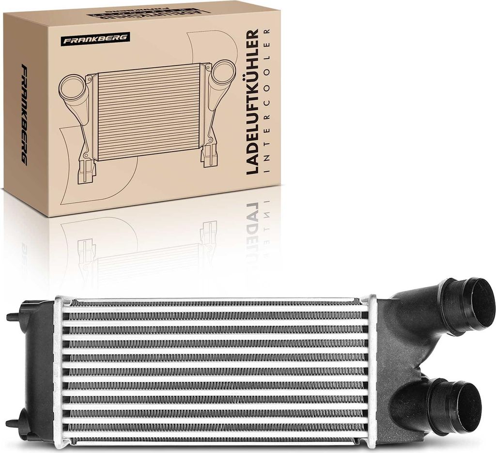 Frankberg 1x Ladeluftkühler Turbokühler für Citroën Berlingo B9 Peugeot Partner 1.6L