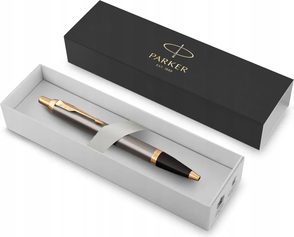 Parker - Ricariche Per Penna A Sfera, Punta Media 0,7 Mm, Inchiostro Nero, Confezione Da 12, Compatibili Con Penne Stile Parker, G2