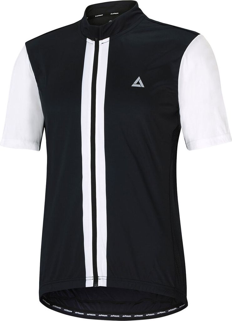 Airtracks Fahrradtrikot Kurzarm Pro Line II schwarz-weiß S