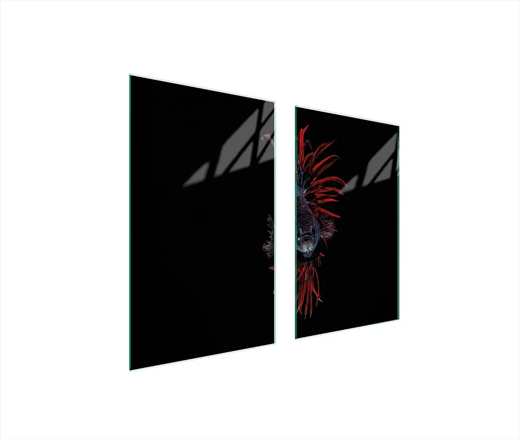 Protezione Piano Cottura 75x52 Vetro Temperato | Set 2 Pezzi Copriforno