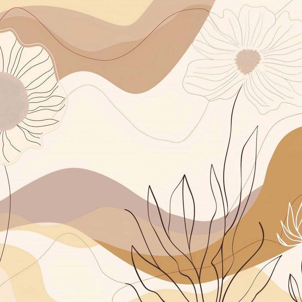 Plakat 40x40cm Blumenvirtuosität