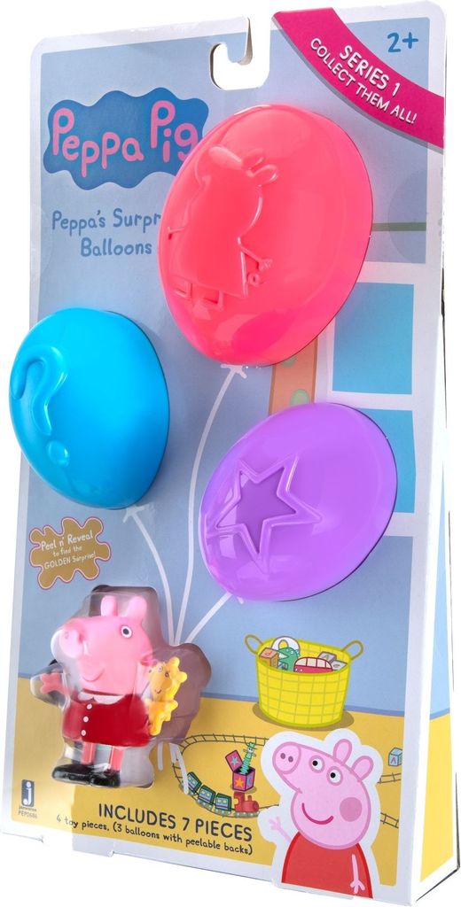 Jazwares PEP0686 - PEPPA - Deluxe Blind Pack - Ballon Produktbild 