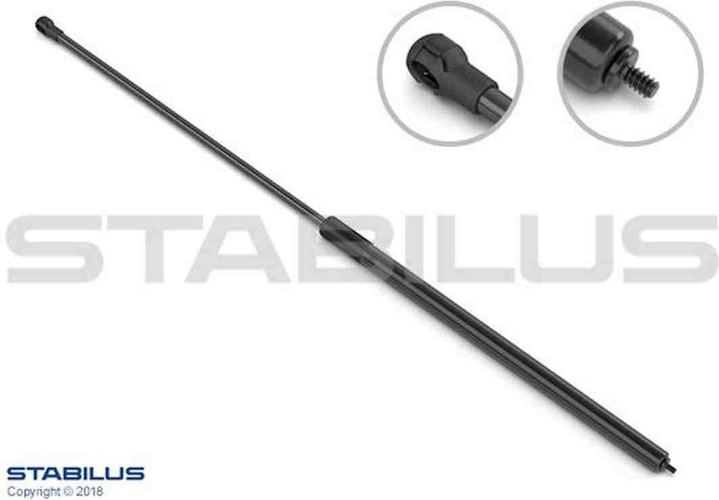 STABILUS LIFT-O-MAT 810484 Gasfeder Heckklappendämpfer für BMW 5 Touring (E34) 725,5mm