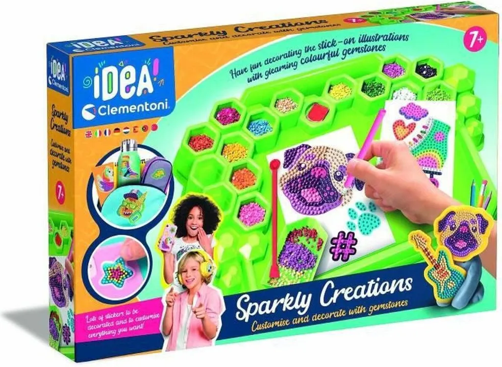 Jeu éducatif scientifique pour découvrir les pierres précieuses - 8 ans