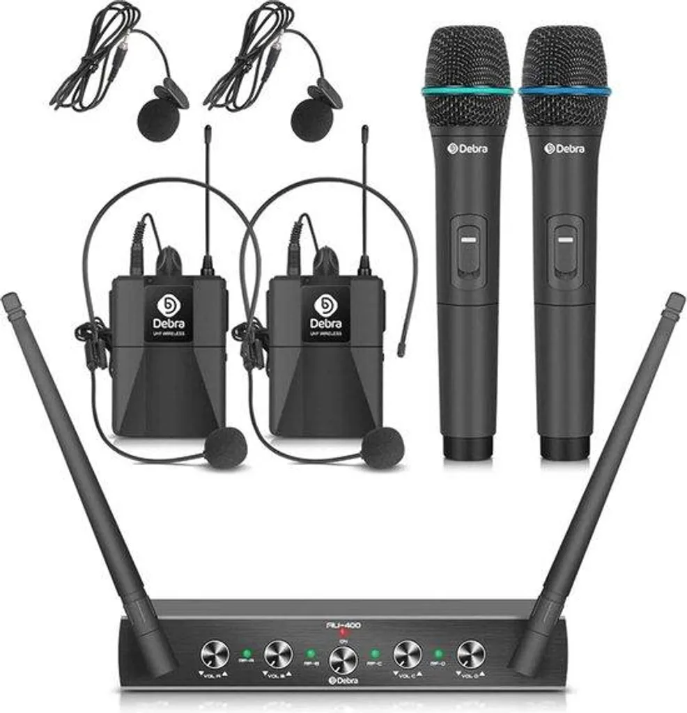 Fini les interférences avec ce kit micro sans fil 4 canaux longue portée