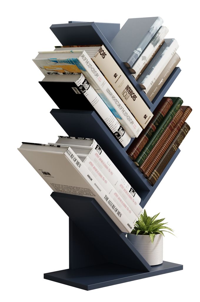Holz Stand Regal Bücher Nulis L Produktbild 