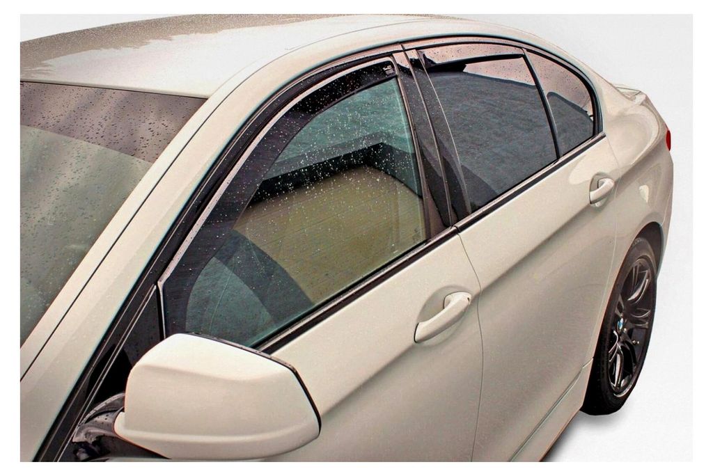 Windabweiser für Mazda 6 Kombi 2002-2007, Heko Regenabweiser, getönt, 4-teilig, vorne und hinten, aerodynamisch