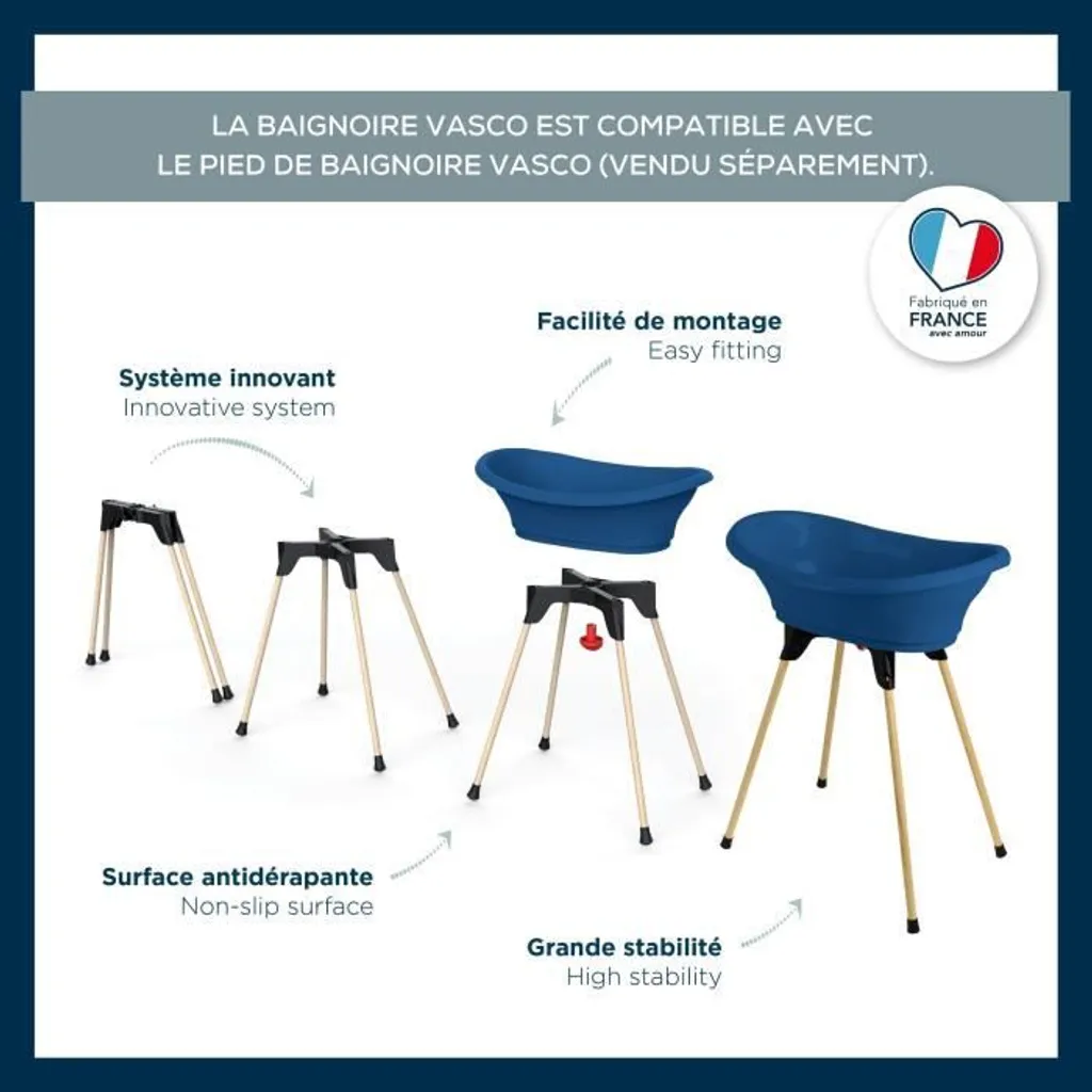 Baignoire Vasco Thermobaby 2149075 - Solution Bain Bébé Sans Stress - 3