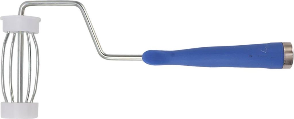 Farbrollerrahmen mit ergonomischem Griff, hoher Festigkeit und einfacher Kontrolle, 4-Zoll-Farbrollerrahmen für Staubwalzen