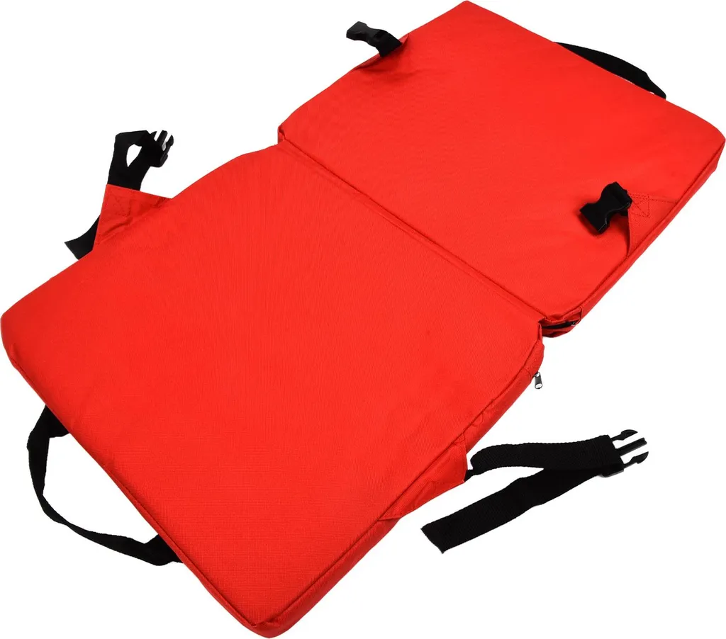 Siège de camping pliable avec dossier : coussin de sol souple et doux - 2