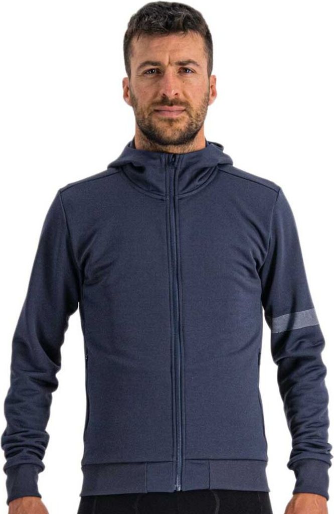 Sportful Giara Kapuzenpullover Blau L Mann Blau L
