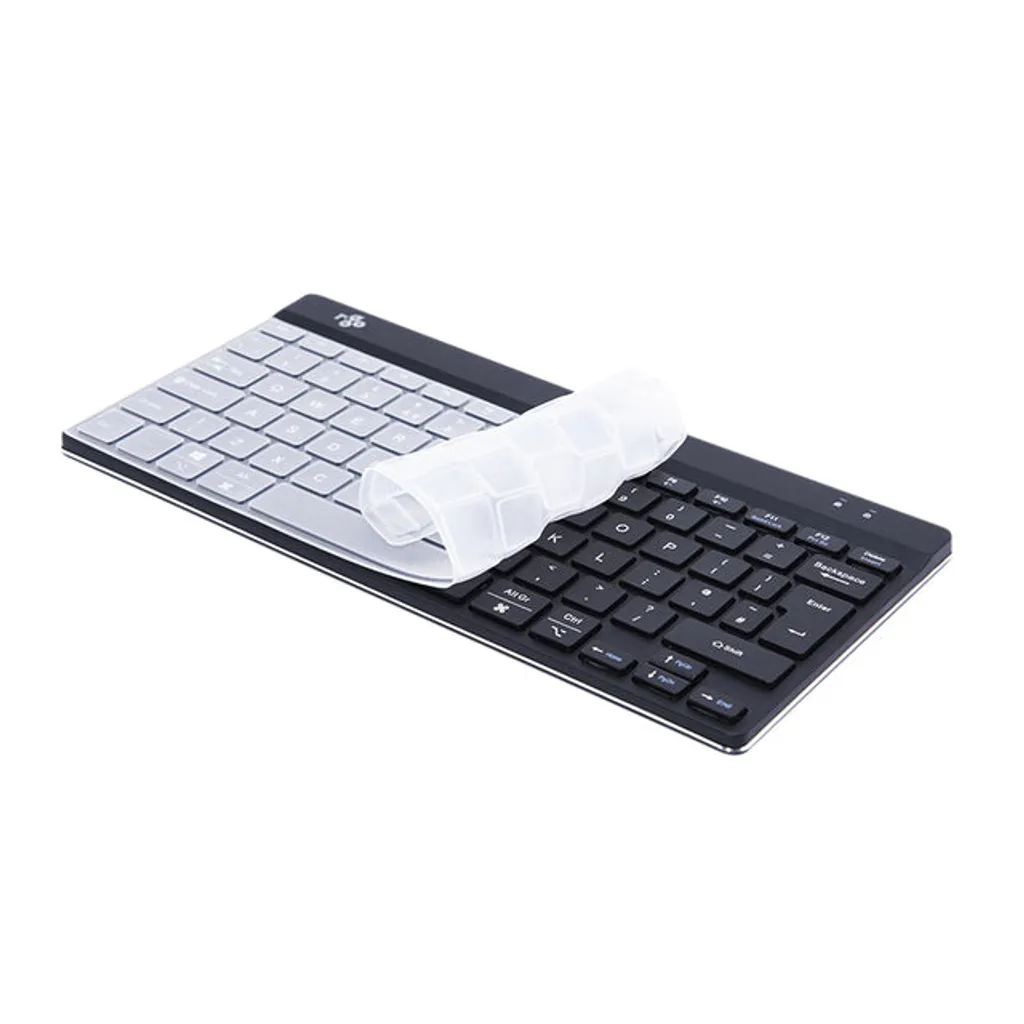 Housse de protection clavier lavable R-Go Tools pour agencement UE noir
