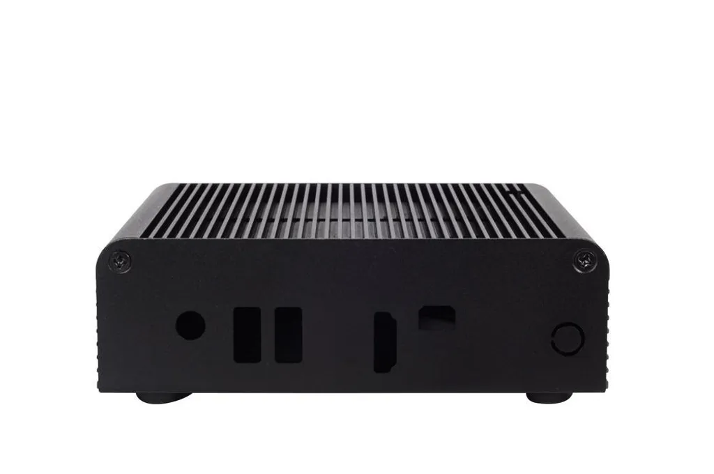 Boîtier PC SilverStone Petit PT14 Noir en Aluminium pour Bureau - 5