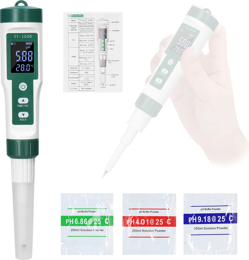 YY-1030 PH-mètre numérique haute précision pour aliments et fromage