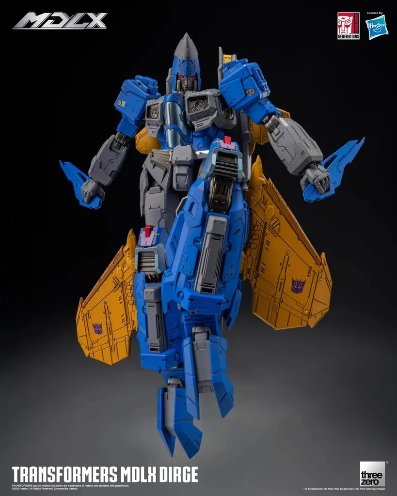 Figurine Transformers MDLX Dirge 20 cm articulée haute précision - 10
