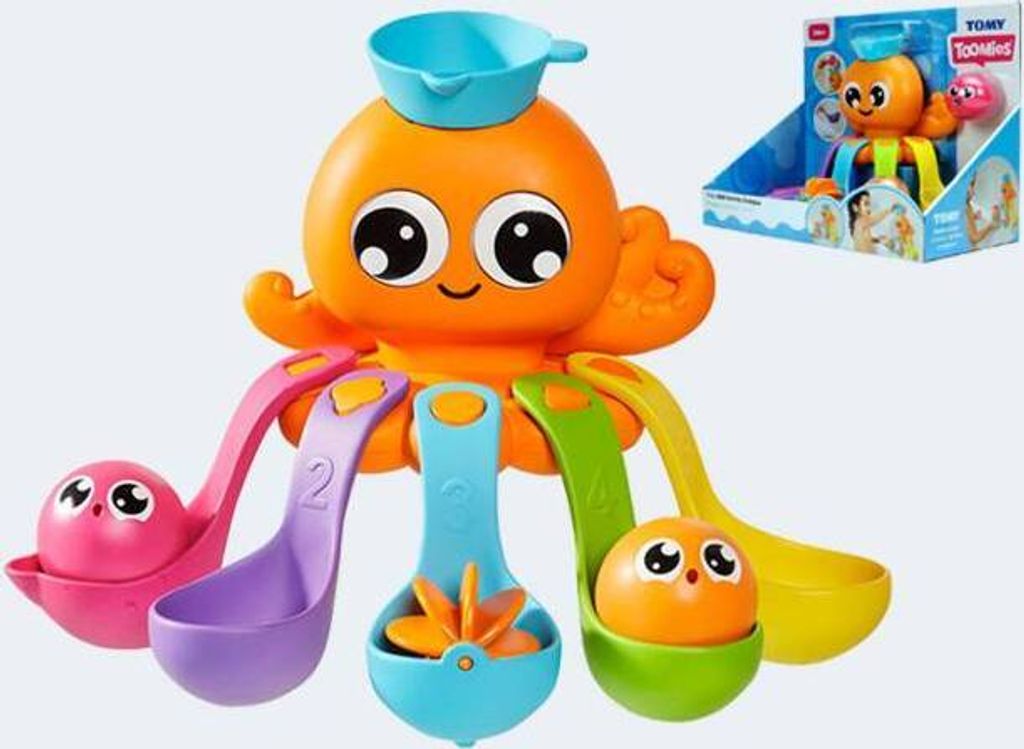 Tomy 7in1 Badespaß Krake Toomies 18m+ Produktbild 