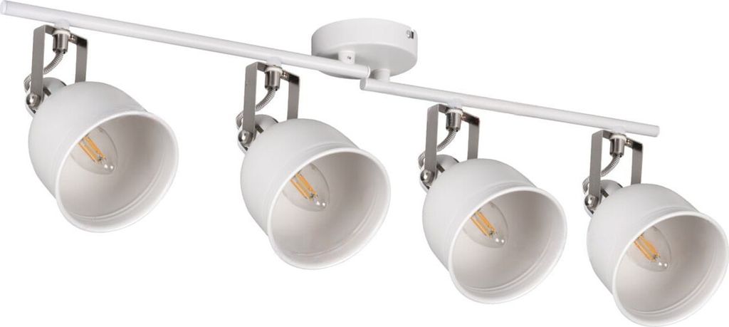 Lampa sufitowa DERATO biała 4xE14x8W aluminium Zdjęcie produktu 