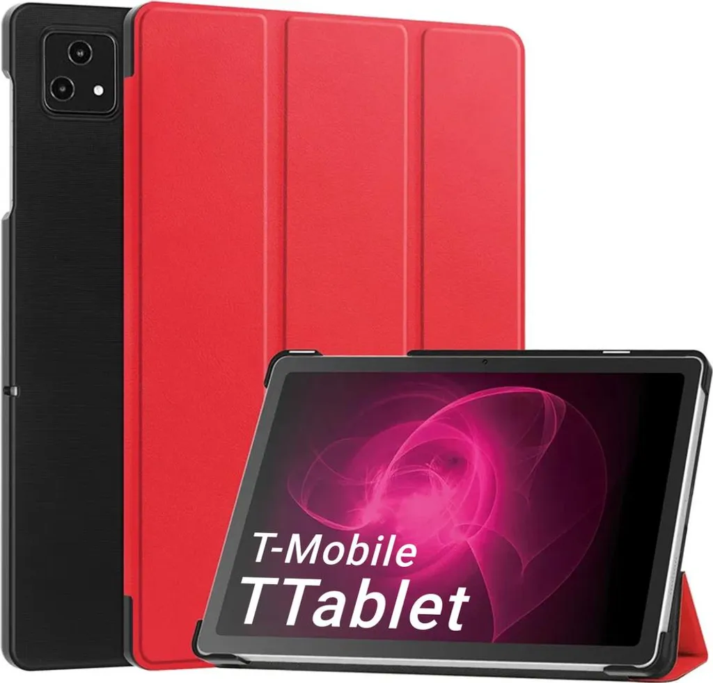 Custodia Sottile Rossa T-Mobile T Tablet 5G 10.36 - Smart Design 2024