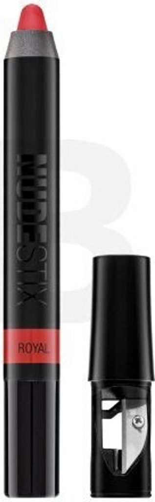 Nudestix Intense Matte Lip + Cheek Pencil Lippenbalsam und Rouge alles in einem mit mattierender Wirkung Royal 3 g
