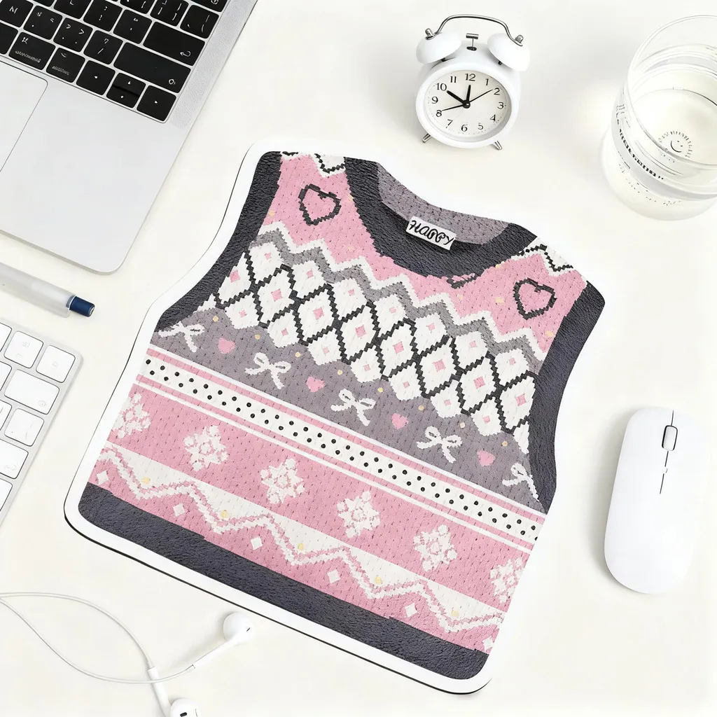 Tapis de souris portable pour le travail et le bureau thème manga