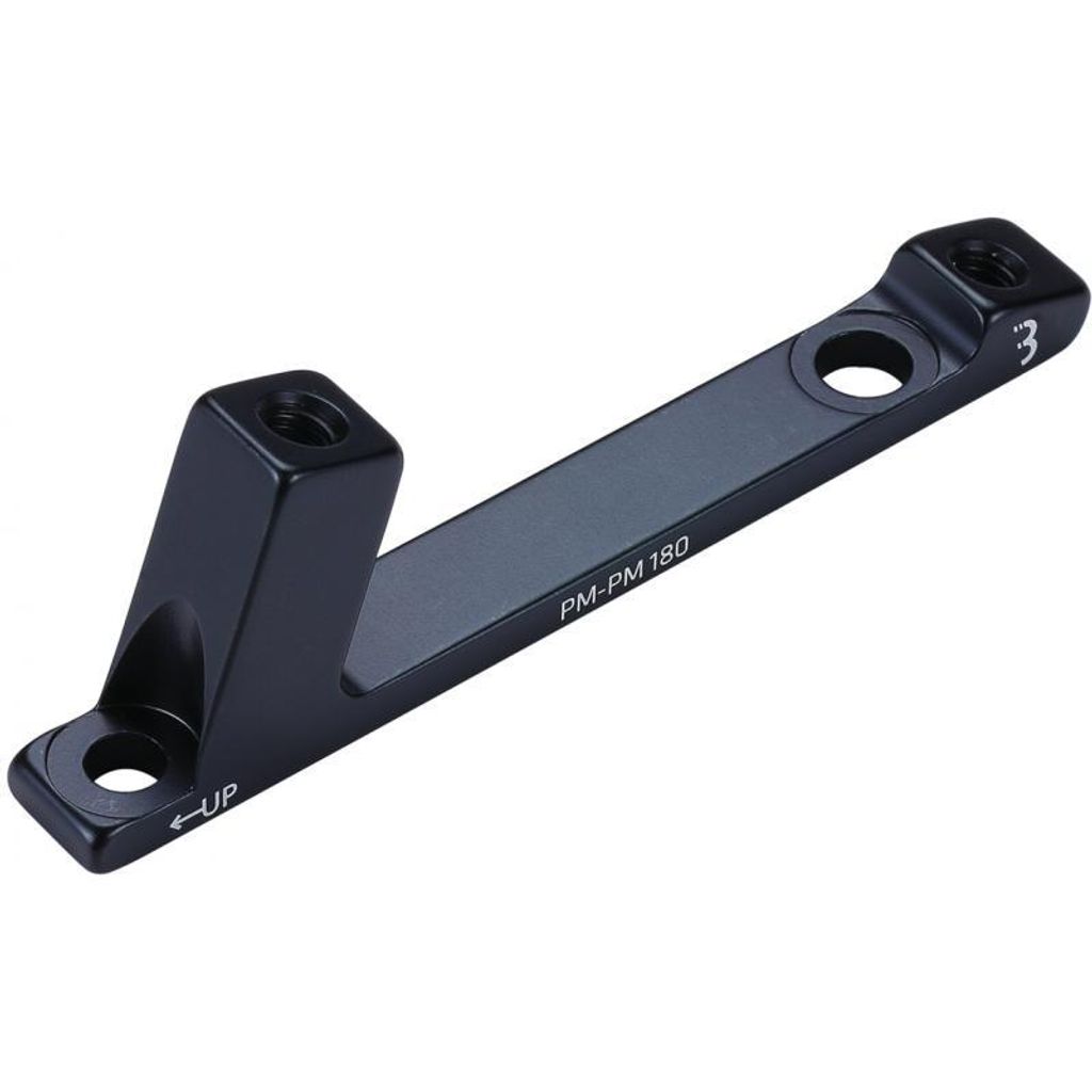 Bbb Powermount 180 Mm Adapter Für Bremssattel Der Vorderen Scheibenbremse Silber Silber One Size