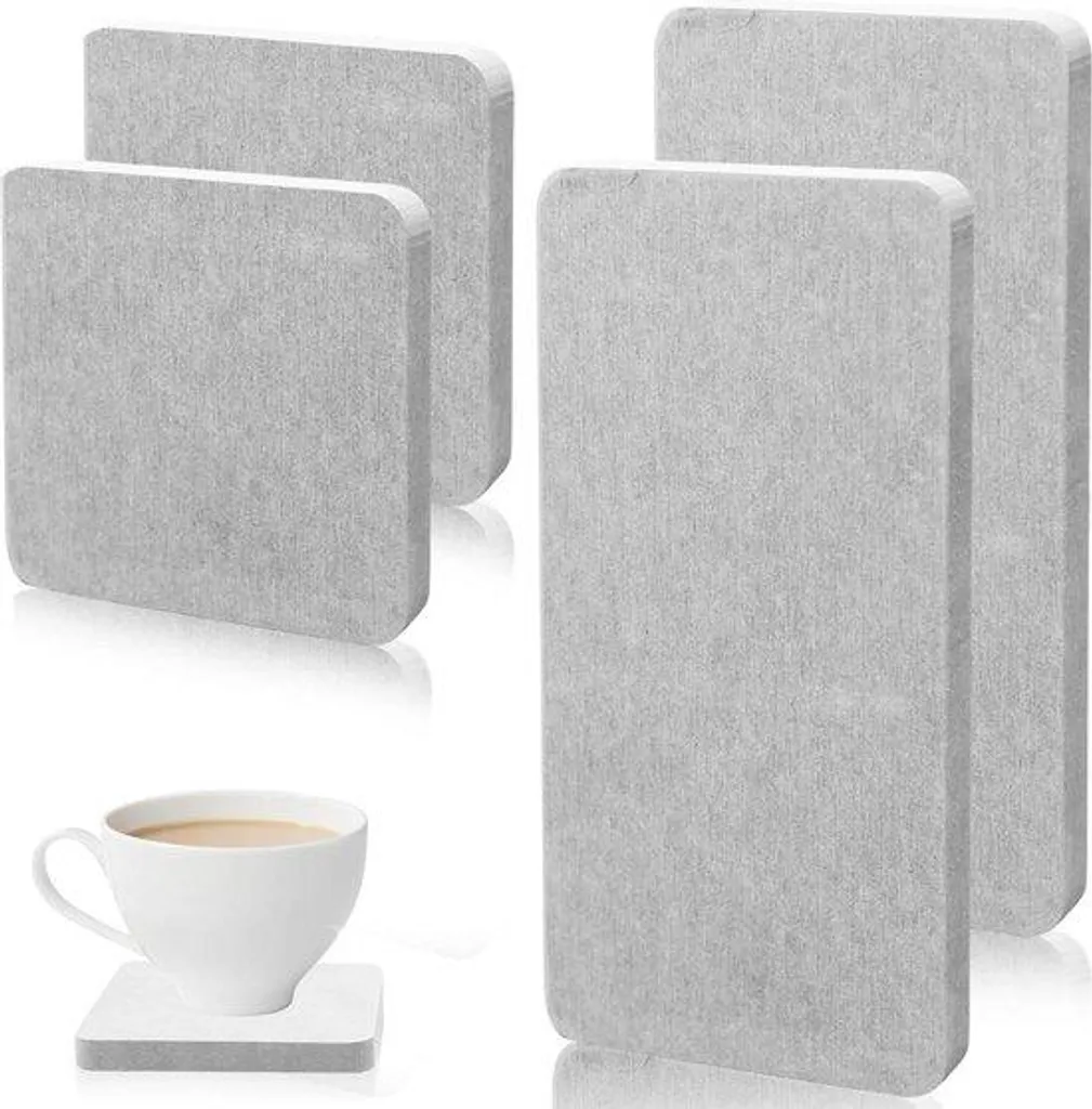 Plateau absorbant en diatomée pour salle de bain et salon - Gris Clair