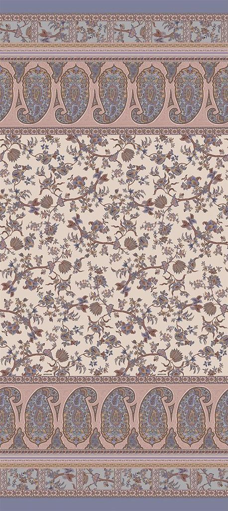 Bassetti Foulard Genova Farbe Beige-41 Größe 270x270 100% Baumwolle