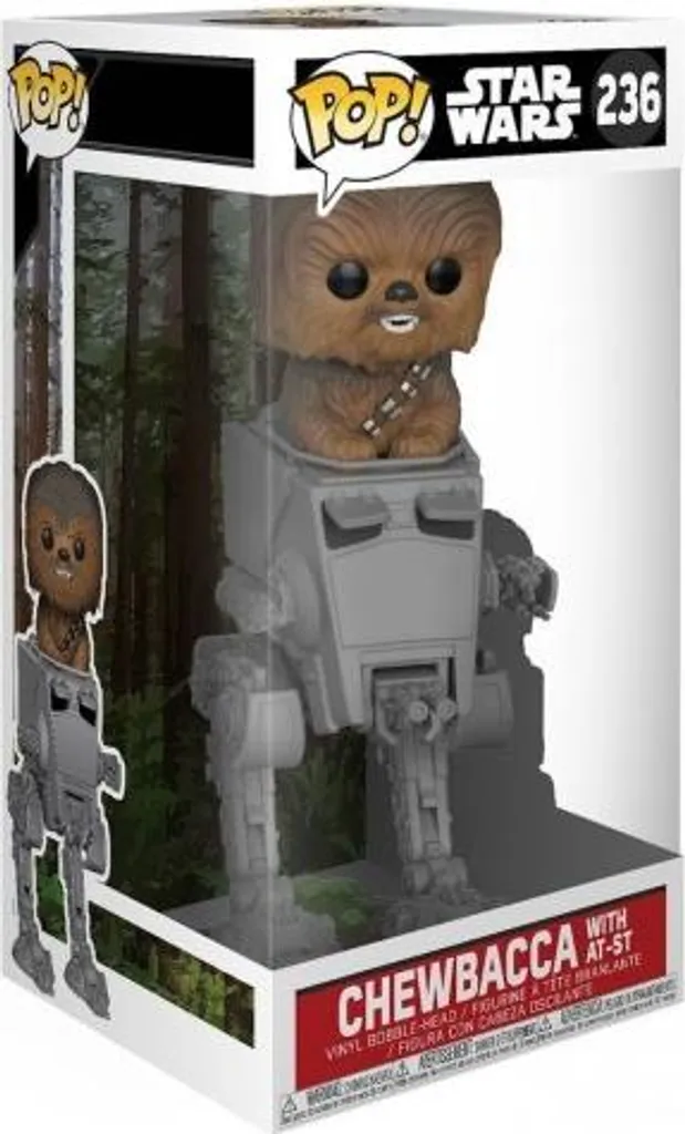 Star Wars Chewbacca en AT-ST Figurine Deluxe Vinyle Détails Authentiques - 5