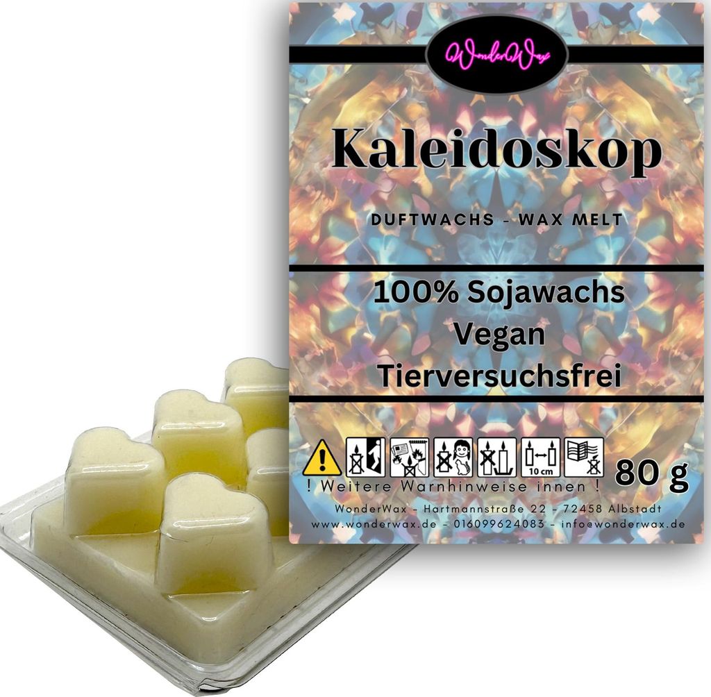 WonderWax Duftwachs Wax Melts für Duftlampe, 6 Herzen Duftmelt Wachsmelt Sojawachs Duftwachs Würfel für Raumdüfte, Wachs Duftöl Winter Indoor ...